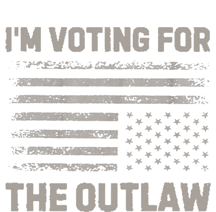 Voting For The Outlaw 2024 Election Tie-Dye T-Shirt