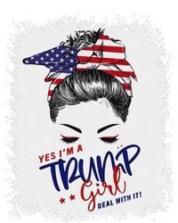 Yes IM A Trump Girl Deal With It 2024 T-Shirt