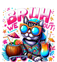 Cute Last Day Of School Year Summer Cat Bruh We Out Great Gift T-Shirt