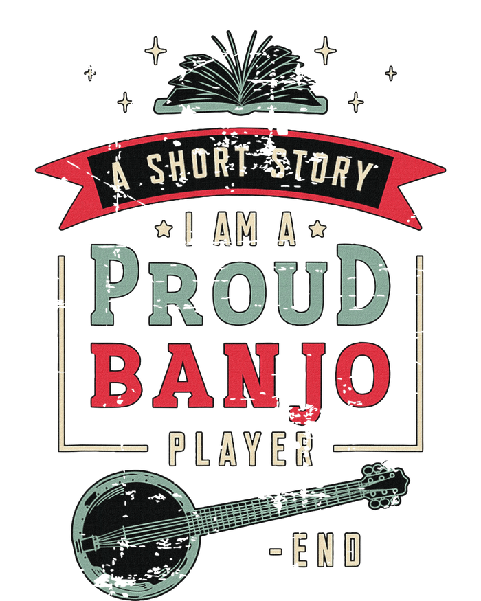 Proud Country Music Lover Banjo Player Tall T-Shirt