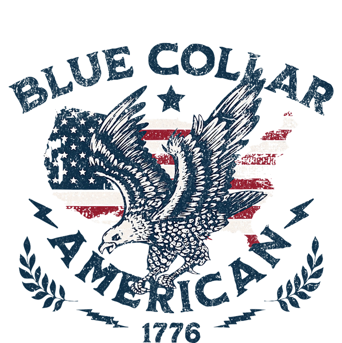 Usa Patriotic Blue Collar American Working Man T-Shirt