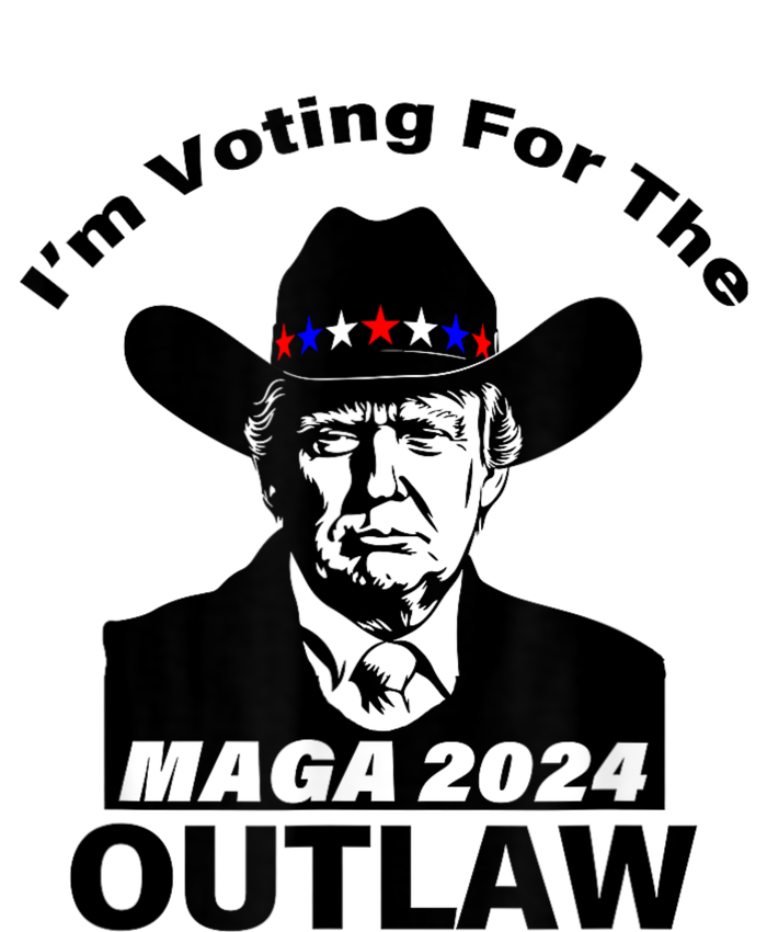 Donald Trump Maga IM Voting For The Outlaw 2024 President T-Shirt