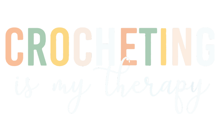 Crocheting Is My Therapy Women's Racerback Tank