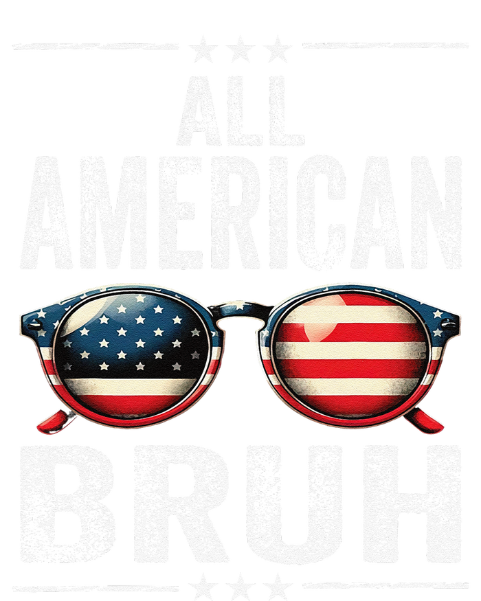 All American Bruh 4th Of July Teen Patriotic T-Shirt