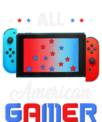 All American Gamer Funny 4th Of July Usa Flag Sustainable Beanie