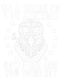 Scale Of 1 To America How Free Are You Tonight Eagle T-Shirt