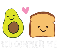 Avocado Toast You Complete Me Valentines Day Avocado Toast T-Shirt