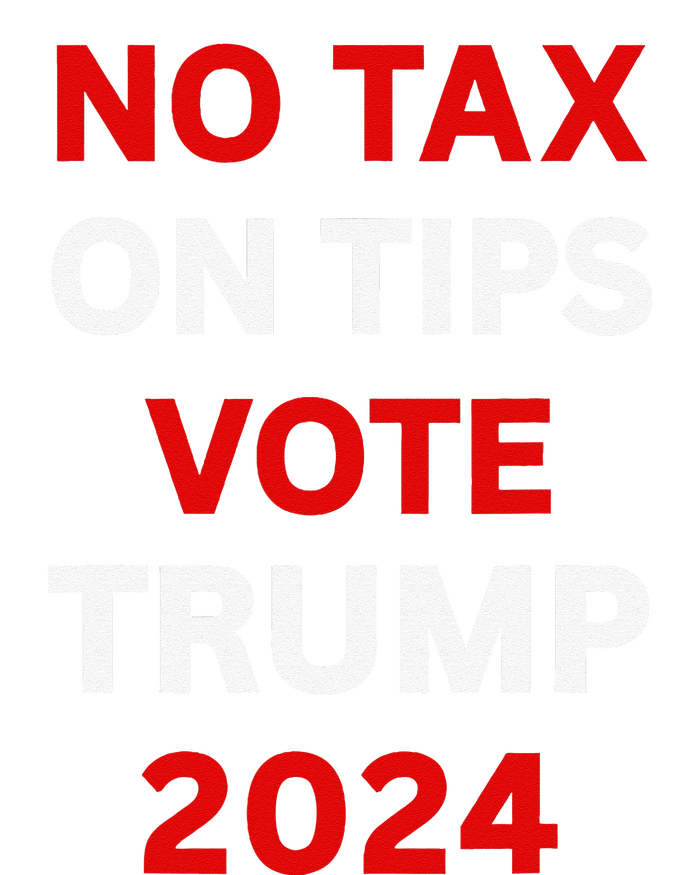 No Tax On Tips Vote Trump 2024 Take America Back Protrump Large Microfiber Waffle Golf Towel