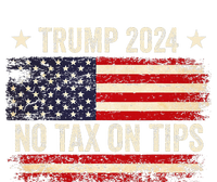 Vintage Trump 2024 No Tax On Tips Us Flag Tank Top