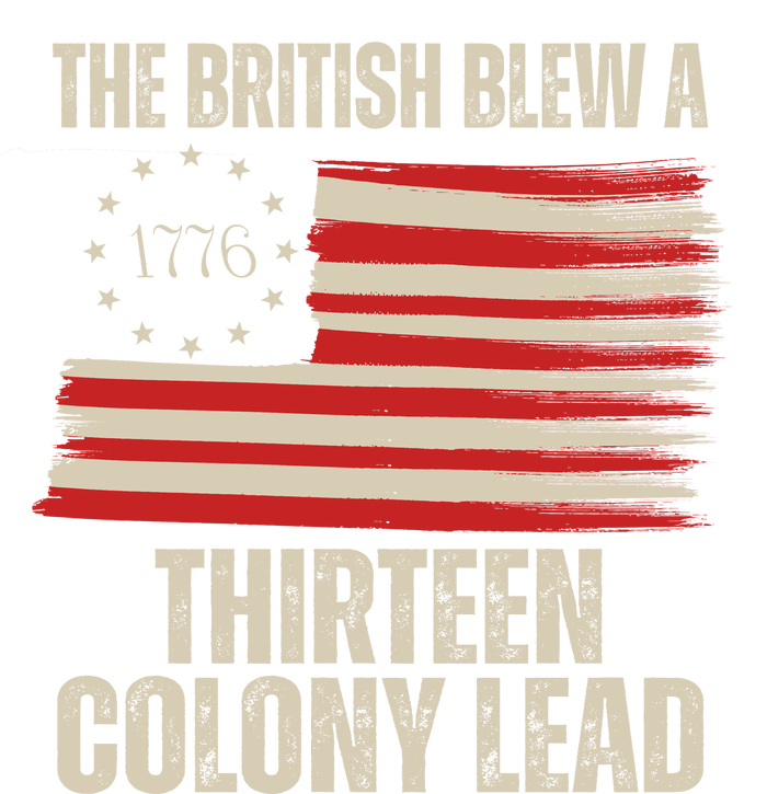 The British Blew A 13 Colony Lead Funny 4th Of July The Baniff Cuffed Pom Beanie