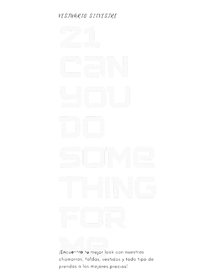 21 Can You Do Something For Me Music Lyrics Quote T-Shirt