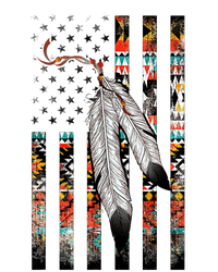 Native American Justice Day  Tribe Feather Flag Women's T-Shirt