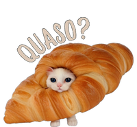 Croissant Quasocat Meme For Wo Vintage Croissant Impact Tech Backpack