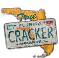 Florida Cracker Endangered Species Florida Native Full Zip Hoodie