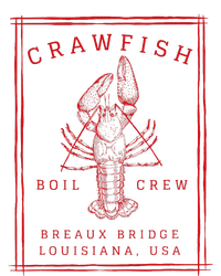 Crawfish Crew Breaux Bridge Retro Cajun Seafood T-Shirt