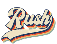 Rush Surname Vintage Retro Gift 7-Panel Snapback Hat