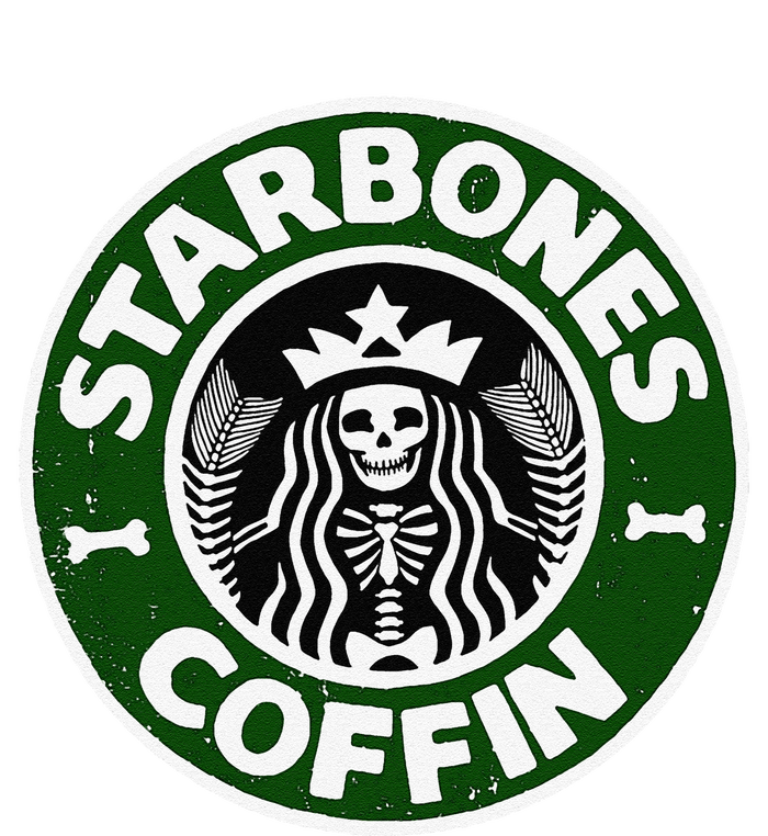 Starbones Coffin Funny Horror Coffee T-Shirt