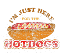 Im Just Here For The Hot Dogs Foodie Weiner Premium T-Shirt