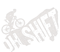 Oh Shift Mountain Biking Bicycle Bike Rider Cyclist Kids Tie-Dye T-Shirt