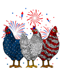 4th Of July Chicken Usa Flag Patriotic Chicken Lover Gift T-Shirt