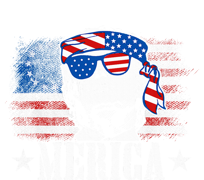 Merica Trump 4th Of July Us American Flag T-Shirt