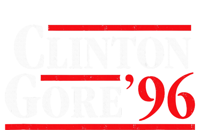 Bill Clinton 1996 Retro Presidential Campaign T-Shirt