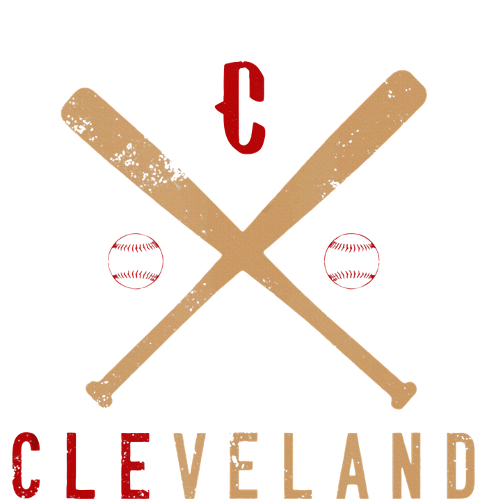 Cleveland Cle Baseball Vintage Kids Long Sleeve Shirt