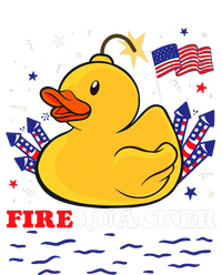 Firecracker Duck 4th Of July Patriotic Day Usa Flag Funny T-Shirt