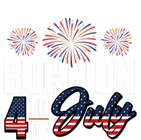 Born On The Fourth Of July 4th Of July Birthday Patriotic T-Shirt