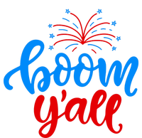 Boom Yall 4th Of July Firework Festive Ladies PosiCharge Competitor Racerback Tank