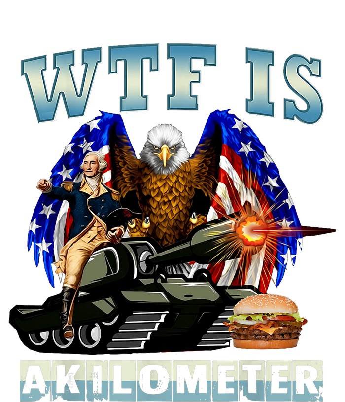 Wtf Is A Kilometer Eagle Badge American Signature Burger 25L Jumbo Tote