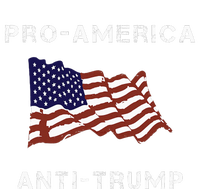 Proamerica Antitrump American Usa Flag Dry Zone Grid Polo