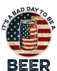 American Flag Beer Glass Its A B.A.D Day To Be A Beer Sustainable Beanie