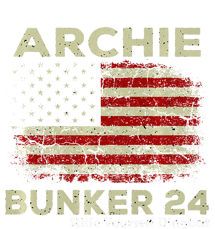 Archie Bunker 24 For President Yupoong Adult 5-Panel Trucker Hat