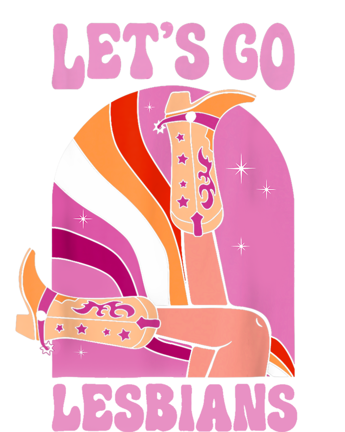 LetS Go Lesbians Lgbtq Lesbian Pride Month Cowgirl T-Shirt