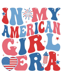 In My American Girl Era Retro 4th Of July Fourth Groovy Flexfit Unipanel Trucker Cap