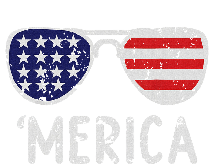 Merica Sunglasses 4th Of July Usa Pride T-Shirt