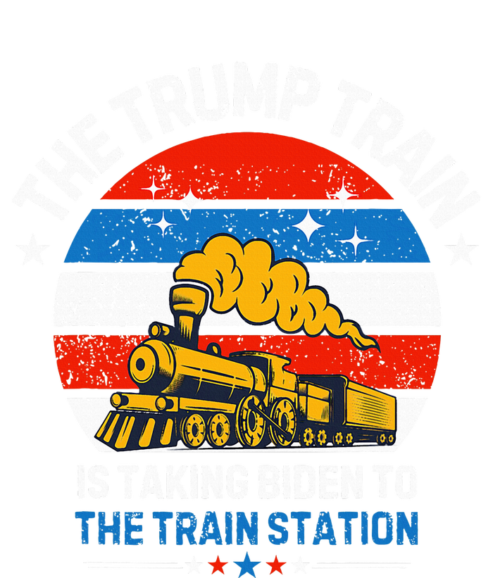 The Trump Train Is Taking To The Train Station Tall Long Sleeve T-Shirt