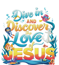 Dive In And Discover The Love Of Jesus Scuba Diving Vbs 2024 7-Panel Snapback Hat