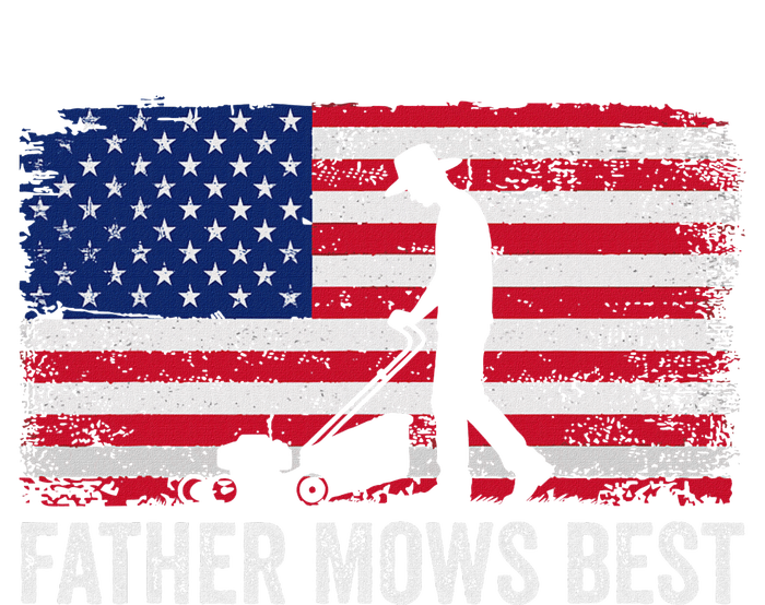 Father Mows Best Lawn Care Dad Mowing Gardener FatherS Day Bumper Sticker