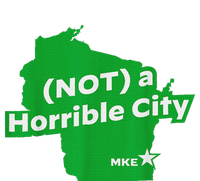 Joe Biden Not A Horrible City Milwaukee Anti Donald Trump T-Shirt