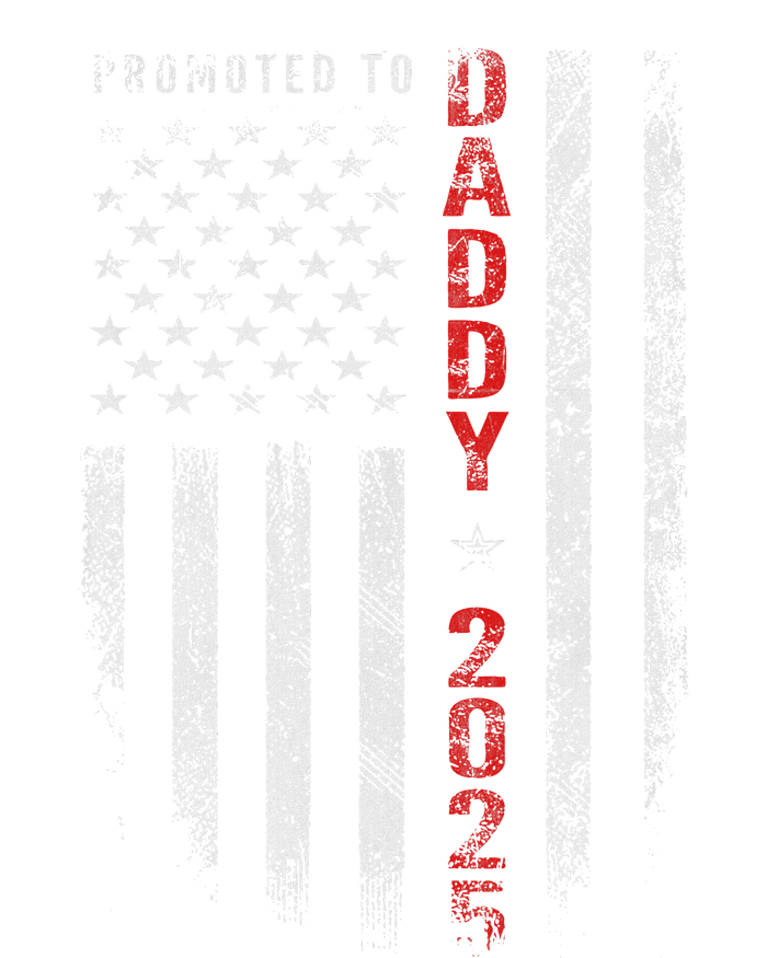 Patriotic Promoted To Daddy Est 2025 First Time Dad T-Shirt