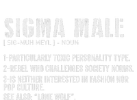 Sigma Male Definition Funny Dictionary For Kids Sweatshirt