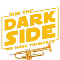 Join The Dark Side Trumpet Player Pride Hoodie