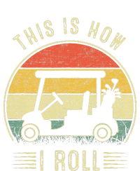 This Is How I Roll Golf Cart Women's V-Neck T-Shirt