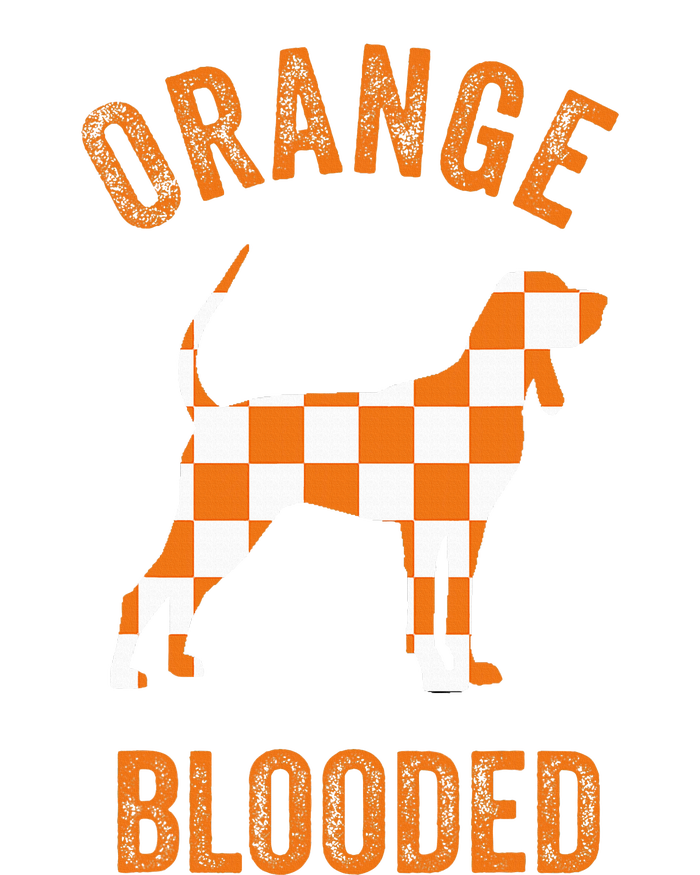 Orange Blooded Tennessee Hound Native Home Tn State Pride Doggie Tank