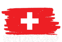 Cool Switzerland Flag Sustainable Bucket Hat