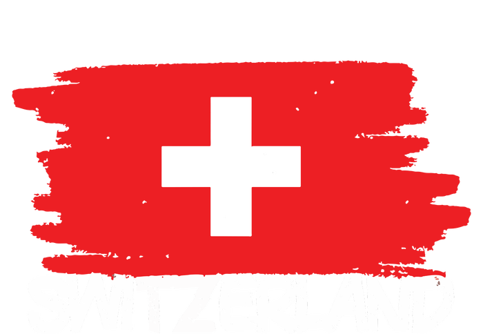 Cool Switzerland Flag Sustainable Bucket Hat