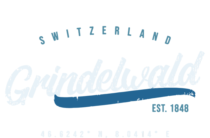 Grindelwald Switzerland Retro T T-Shirt