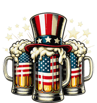 Beer American Flag Usa 4th Of July Party Drinking Gift T-Shirt